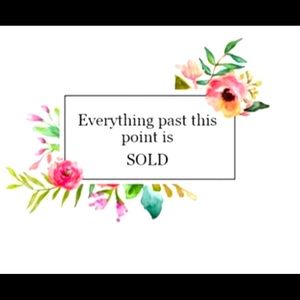 STOP Everything is sold pass this point